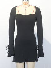 Sexy Square Neck Party Club Cocktail Mini Dress