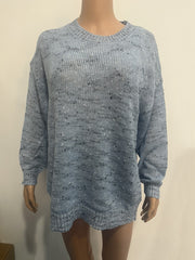 Casual Round Collar Knit Pullover Sweater