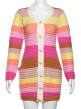 Fashion Knit Slim Package Hip Dress