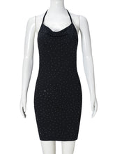 Sexy Halter Backless Package Hip Dress