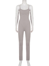 Sexy Cross Backless Yoga Sports Jumpsuit
