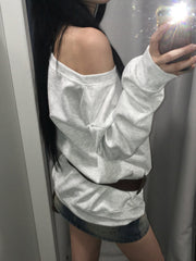 Leopard Print Star Pattern Loose Casual Hoodie