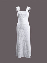 Spaghetti Strap Backless Bodycon Fishtail Dress