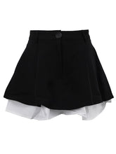 Fashion Loose Casual High Waist Pleated Skirt