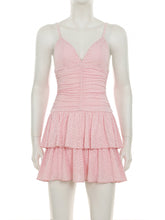 Sexy Ruffle Tiered Sling Dress