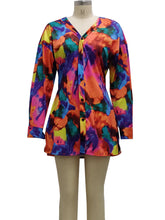 Streetwear Print Party Club Casual Shirt Dress