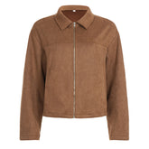 Fashion Vintage Tassels Suede Leather Jacket