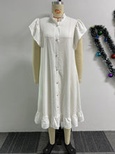 Solid Color Loose Casual Dress