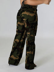 Fashion Camo Cargo Pants