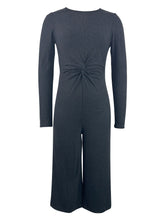 Round Neck Long Sleeve Wide leg Jumpsuit