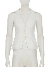 Fashion Sleeveless Shirt Vest Top