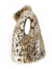 Fashion Leopard Faux Fur Vest