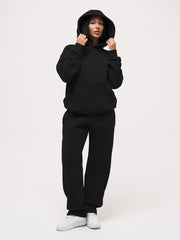 Hooded Pullover Trousers Casual Sports Set