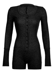 Sexy Long Sleeve Romper Shorts