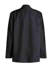 Fashion Rough Edge Design Loose Blazer