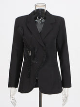 Fashion Butterfly Decor Design Blazer