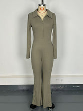 Casual Long Sleeve Sports Slim Jumpsuit