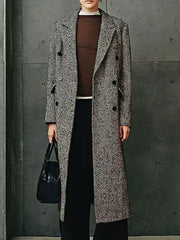 Fashion Double-breasted Boutique Coat