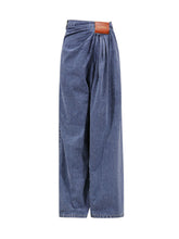 Casual Oversized Draped Jeans