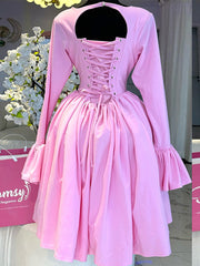 Bandage Cinched Waist Midi Dress Party Gown