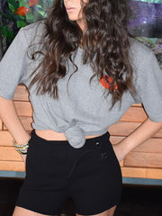 Fashion Round Neck Slim Casual T Shirt