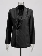 Fashion Asymmetry Slim Blazer
