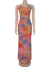 Spaghetti Strap Low-Cut Sequin Party Nightclub Dress