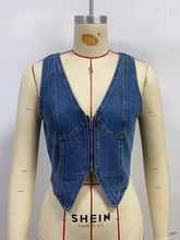 Fashion Corset Denim Vest