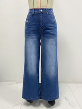 Retro Loose Wide-Leg Denim Jeans