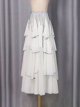 Fashion Tiered Ruffled Maxi Skirt