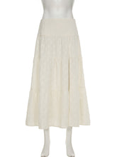 Fashion Embroidered High Split Maxi Skirt