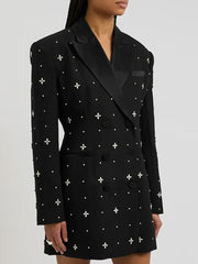 Boutique Eclipse Embellished Blazer Dress