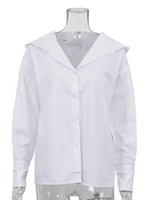 Casual Loose Hooded Shirt