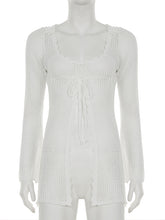 Sexy Hollow Out Crochet Knit Tunic Beach Cover Up