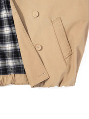 Fashion Double-breasted Twill Jacket Trench