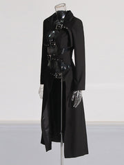 Boutique Hollow out Trench Coat