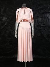 Fashion Hollow out Crop Top And High Waist Skirt Set