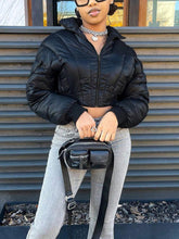 Winter Keep Warm Cropped Padded Puffer Jacket