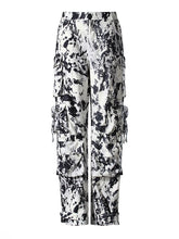 Fashion Camo Tie Dye Cargo Pants