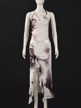 Sexy Halter Hollow out Irregular Clubwear Dress