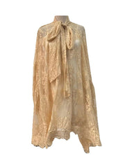 Fashion Lace See through Oversize Dress