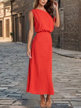 Sexy One Shoulder Slim Midi Dress