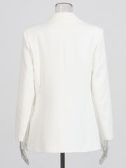 Fashion Beaded Embroidered Casual Blazer