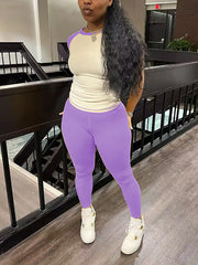 Fashion Tight High Stretch Yoga Sportswear Set