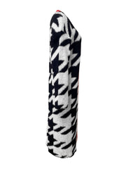 Fashion Houndstooth Cardigan