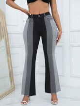 Denim Patchwork Casual Jeans