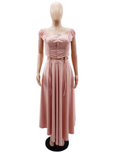 Off Shoulder Top Long Skirt Casual Set