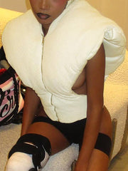 Casual Cotton Vest Coat