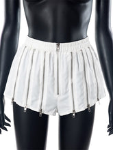 Zip Decorate Hip hop Casual Shorts
