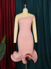 Off Shoulder Fishtail Party Dress